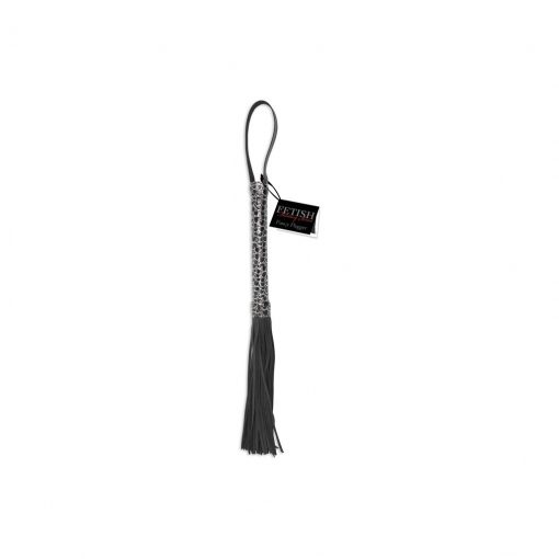 Bici Fancy Flogger – negru – Spanking –