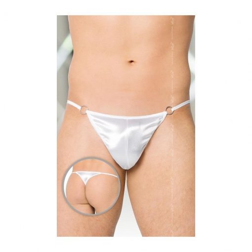 Bikini tanga barbati Mike albi – Bikini – Boxeri –