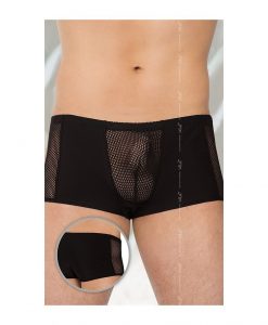 Boxeri Front Fishnet M negri - Bikini - Boxeri -