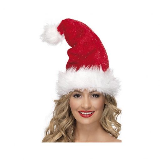 Caciula Mos Craciun – Accesorii Costume –