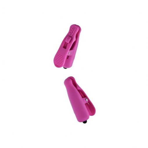 Clame pentru Sfarcuri Roz cu vibratii – Stimulare Sfarcuri –