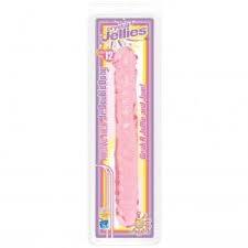 DILDO DUBLU CRYSTAL JELLIES JR. DOUBLE DONG 12