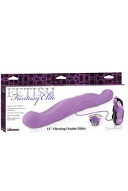 Dildo dublu Fetish Fantasy Elite 13 inch Vibrating - Producatori -