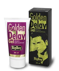Gel Big Boy Golden Delay pentru diminuarea sensibilitatii penisului - Ejaculare Precoce -