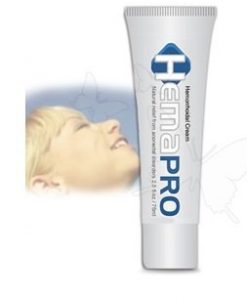 HEMAPRO CREMA pentru usurarea simptomelor hemoroizilor externi