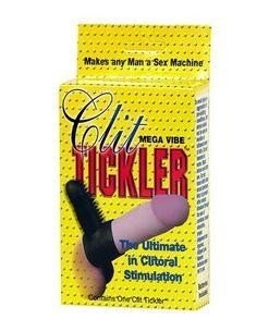 Inel erectie vibrator Clit Tickler cu stimulare clitoridiana - Erectii Puternice -