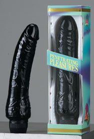 JELLY BLACK VIBRATOR - Vibratoare de Lux -
