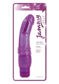 Jammy Jelly Lush Glitter Purple - VIBRATOARE JELLY -