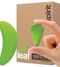 LEAF SPIRIT VIBRATING GREEN - VIBRATOARE CLITORIS -