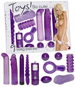 LILA VIBRATOR-SET - Vibratoare de Lux -