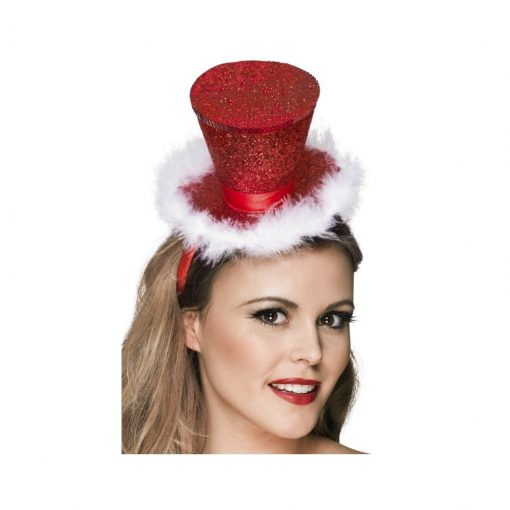 Mini Palarie Fever Miss Santa – Accesorii Costume –