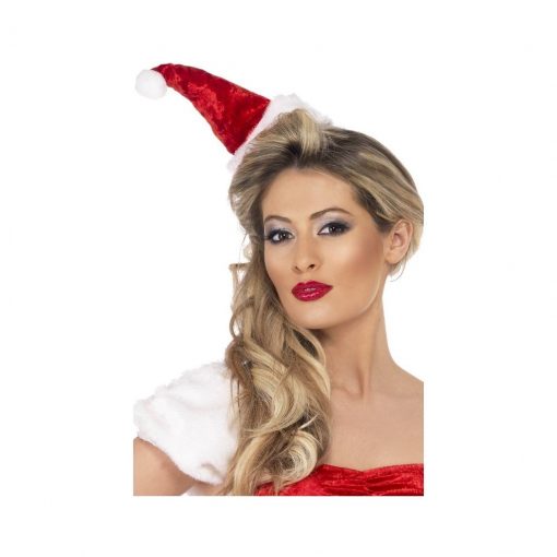 Mini Palarie Miss Santa – Accesorii Costume –