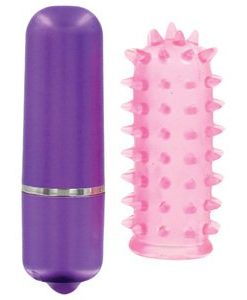 OU VIBRATOR SI MANSON BULLET AND SLEEVE PURPLE - Sex Shop -