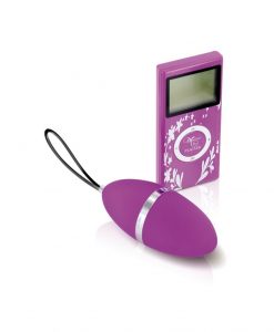 Ou vibrator Violet Secrets cu telecomanda fara fir - Oua Vibratoare -