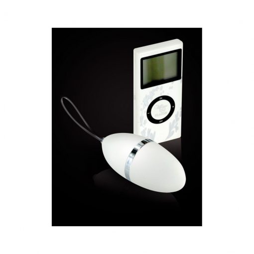 Ou vibrator White Secrets cu telecomanda fara fir – Oua Vibratoare –
