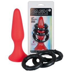 PASH butt plug and cock rings - Dildouri -