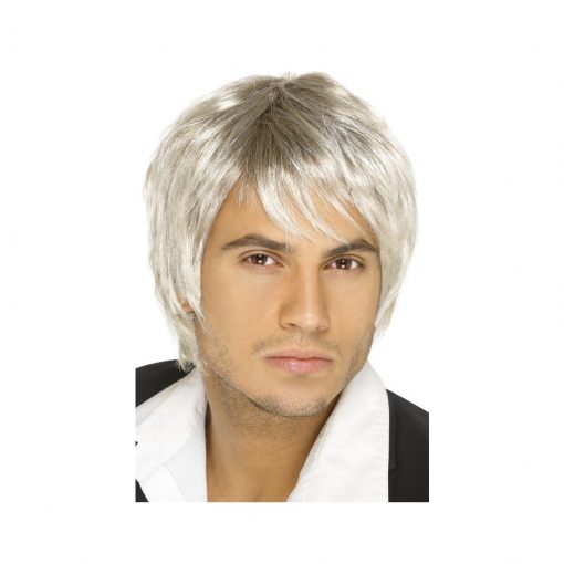 Peruca Boy Band Blond / Saten – Diverse –