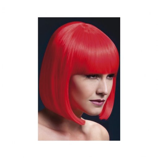 Peruca Elise rosu neon – Peruci – Peruca Elise rosu neon – Peruci –