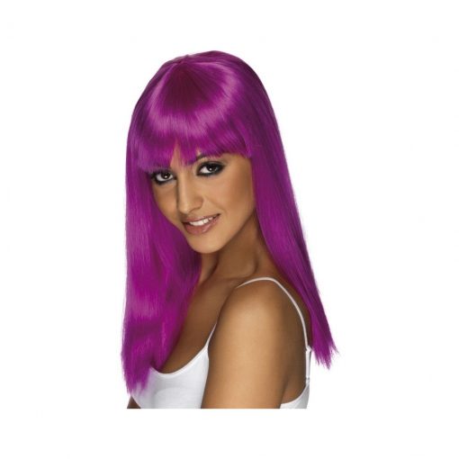 Peruca Glamourama mov aprins – Peruci –