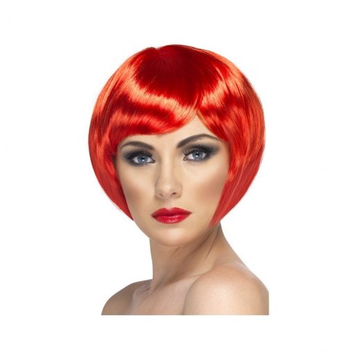 Peruca scurta Bob rosie – Peruci –