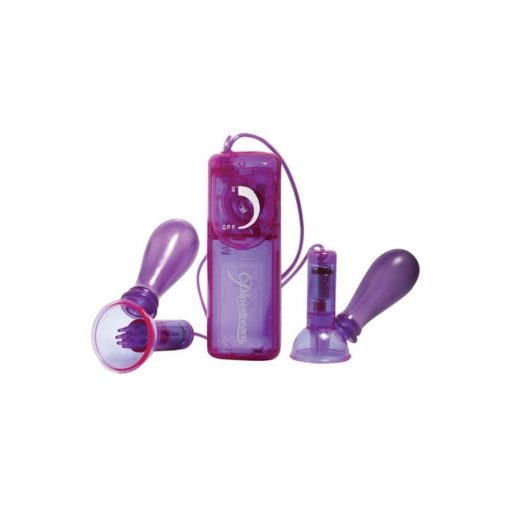 Pompe pentru Sfarcuri cu Vibratii Fetish Fantasy – Stimulare Sfarcuri –