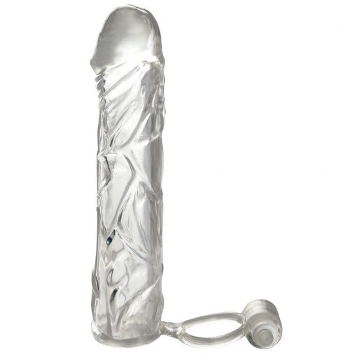Prelungitor Fantasy X-tension Super Sleeve cu vibratii – Prelungitoare Penis –