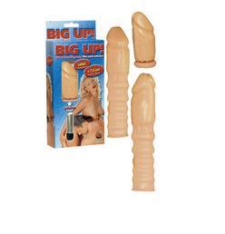 Prelungitor Penis cu vibratii BIG UP - Inele-Mansoane-Prelungitoare -