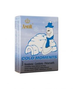 Prezervative Amor Cold Moments 3buc - Prezervative -