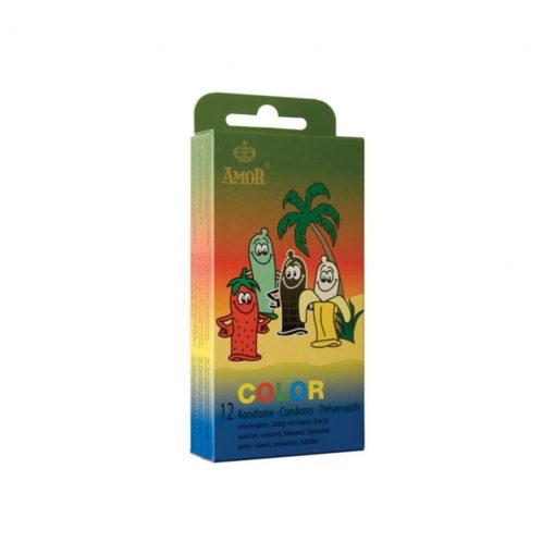 Prezervative Amor Color 12buc – Prezervative –