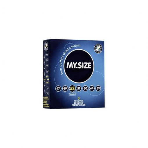 Prezervative My Size 53 3buc – Prezervative –