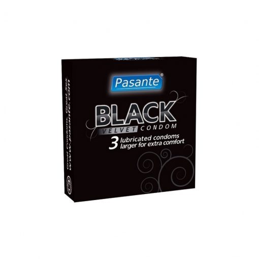 Prezervative Pasante Black 3buc – Prezervative –