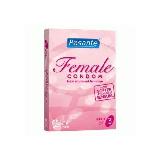 Prezervative pentru femei Pasante Female 3buc – Prezervative –