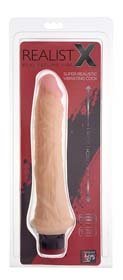 REALISTX 8.6INCH VIBRATOR - FLESH - VIBRATOARE REALISTICE -