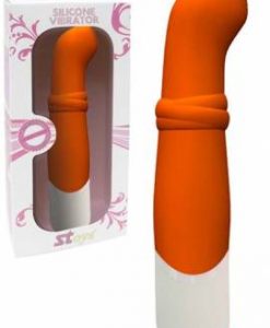 SToys Geena Silicone-Vibrator orange - VIBRATOARE PUNCTUL G -
