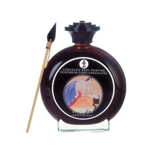 Shunga Body Painting Ciocolata – Masaj Erotic –