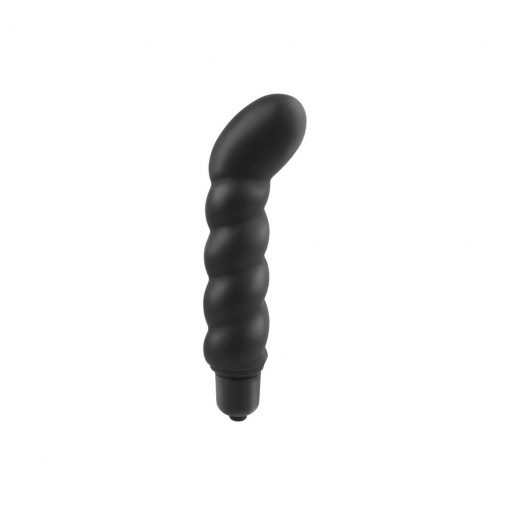Stimulator anal Ribbed P-Spot cu vibratii – Stimulatoare Barbati –