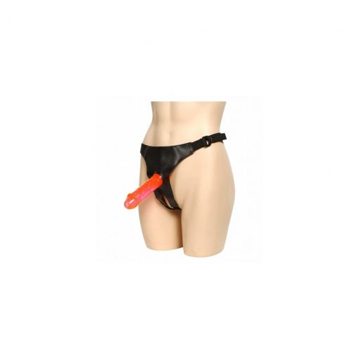 Strap On Crotchless 2 Dongs – Strap On –