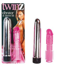 TWINZ VIBRATOR SLEEVE KIT - Producatori -