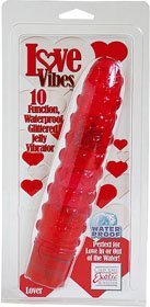 VIBRATOR LOVE VIBES RED - Vibratoare de Lux -