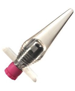 Vibrator ANAL CRYSTAL VIBRO PLUG 11cm - Vibratoare de Lux -