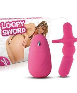 Vibrator ANAL LOOPY SWORD 12cm - Vibratoare de Lux -