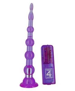 Vibrator Anal PURPLISH TOWER 23cm - Vibratoare de Lux -