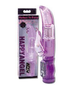 Vibrator Happy Angel cu rotatii si vibratii ajustabile - Vibratoare de Lux -