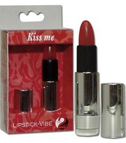 Vibrator Kiss me Lipstick - Vibratoare de Lux -
