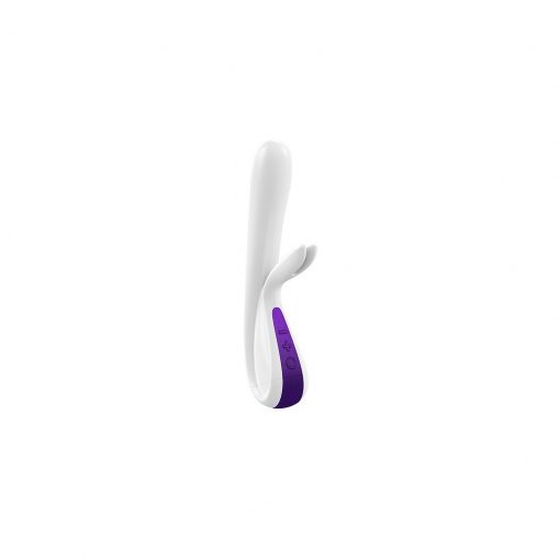 Vibrator Ovo K5 Rabbit alb mov – Vibratoare Iepuras –