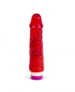 Vibrator Pleasure Fantasy rosu - Vibratoare Realiste -