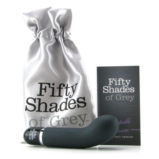 Vibrator Punctul G 50 de Umbre al lui Grey Insatiable Desire Silicone – Vibratoare Punctul G –