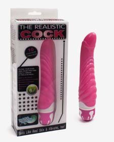 Vibrator The Realistic Cock 10-speed vibe - Vibratoare de Lux -