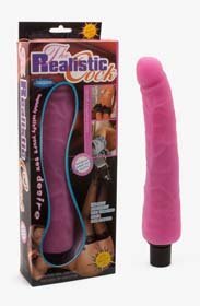 Vibrator The Realistic Cock 25 cm - Vibratoare de Lux -